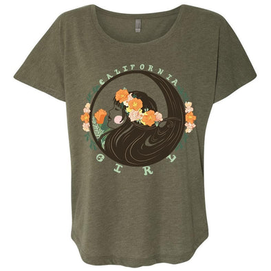 California Flower Girl Dolman-CA LIMITED