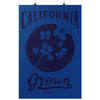 California Grown Circle Blue Poster-CA LIMITED