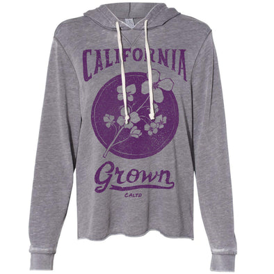 California Grown Circle Burnout Hoodie-CA LIMITED