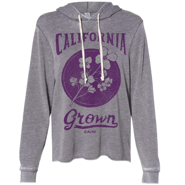 California Grown Circle Burnout Hoodie-CA LIMITED