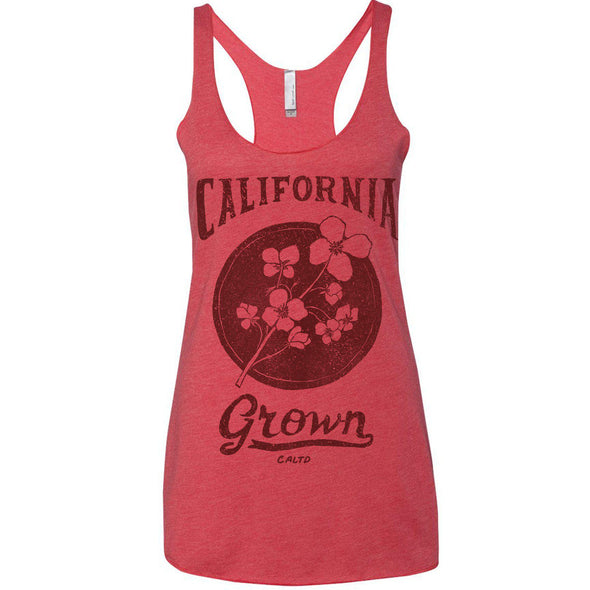 California Grown Circle Racerback Tank-CA LIMITED