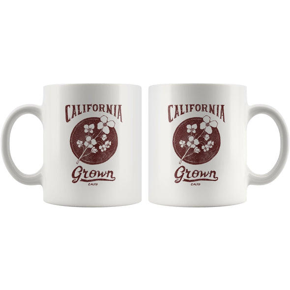 California Grown Circle Red Mug-CA LIMITED