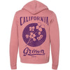 California Grown Circle Zipper Hoodie-CA LIMITED