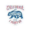 California Is Calling Decal-CA LIMITED