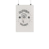 California Is For Dreamers Light Grey Poster-CA LIMITED