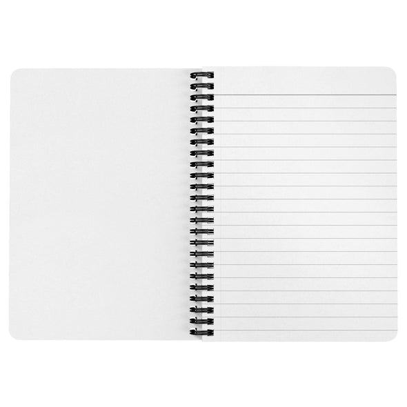 California Is For Dreamers Light Grey Spiral Notebook-CA LIMITED