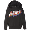 California Rainbow Raglan Toddlers Hoodie-CA LIMITED