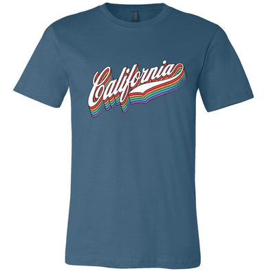 California Rainbow Tee-CA LIMITED