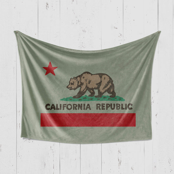 California Republic State Flag Blanket-CA LIMITED
