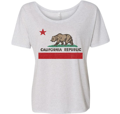 California Republic State Flag Dolman-CA LIMITED