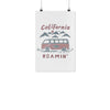 California Roamin' White Poster-CA LIMITED