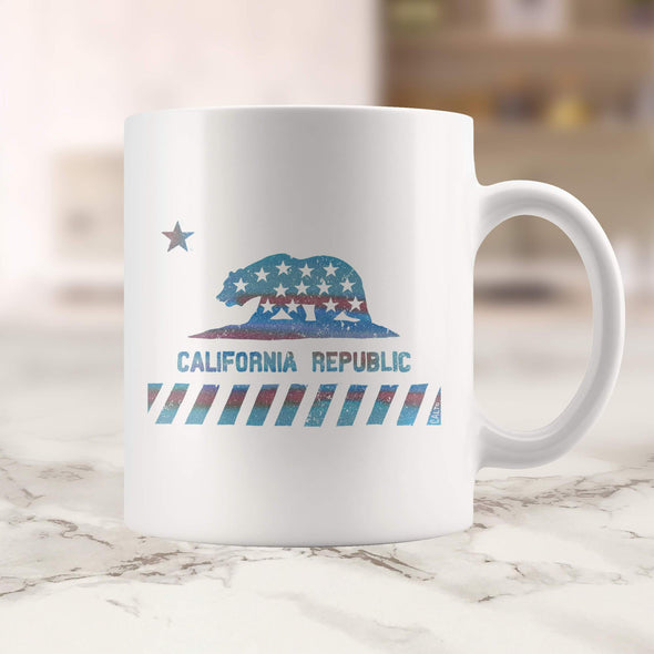 California Star Flag Mug-CA LIMITED