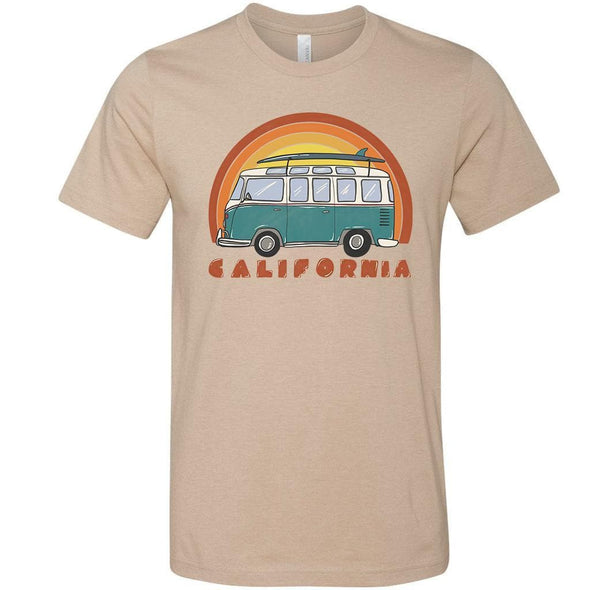 California Surf Van Tee-CA LIMITED