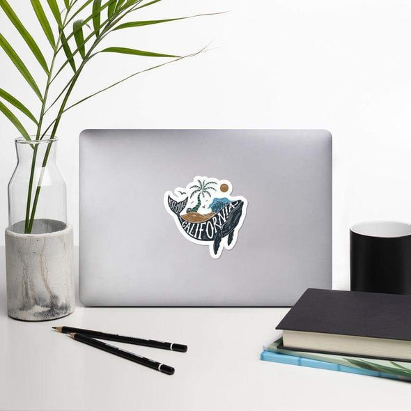 California Whale Decal-CA LIMITED