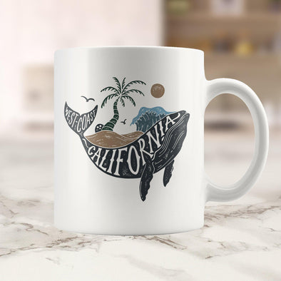 California Whale Mug-CA LIMITED