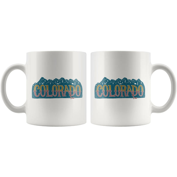 Colorado Mountains Ceramic Mug-CA LIMITED
