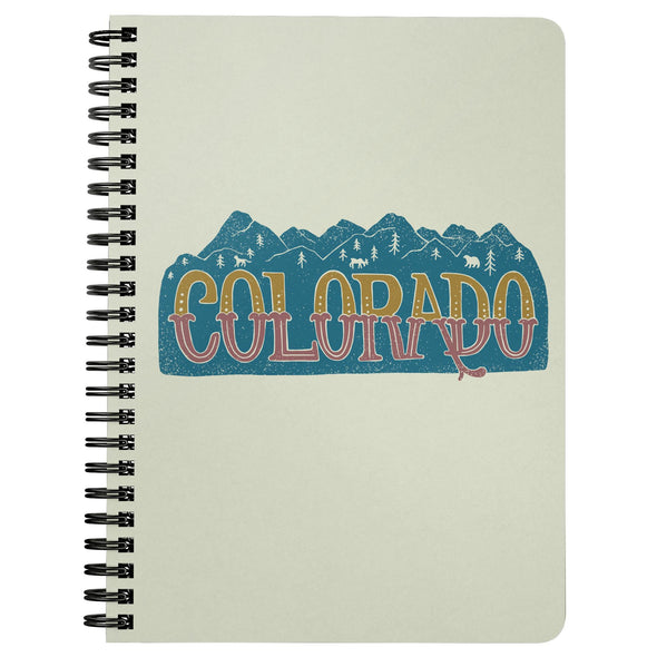 Colorado Mountains Spiral Notebook-CA LIMITED