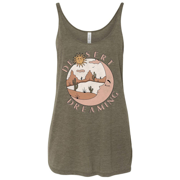 Desert Dreaming Arizona Flowy Tank-CA LIMITED