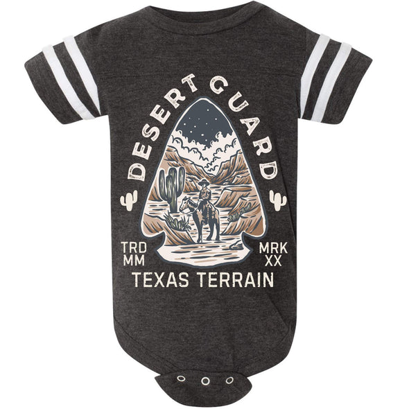 Desert Guard Texas Stripes Baby Onesie-CA LIMITED