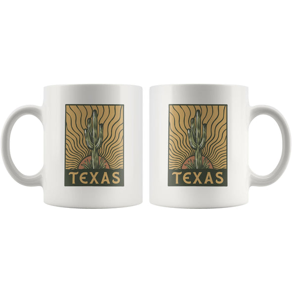 Desert Sunset TX Ceramic Mug-CA LIMITED