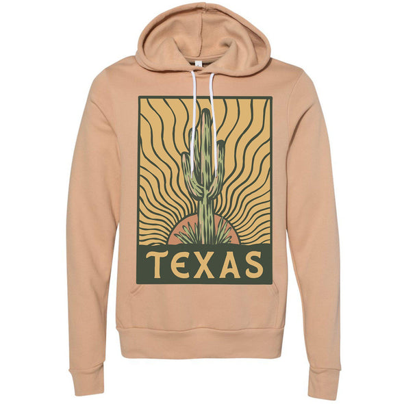 Desert Sunset TX Pullover Hoodie-CA LIMITED