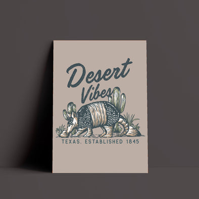 Desert Vibes Texas Beige Poster-CA LIMITED