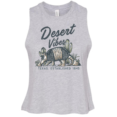 Desert Vibes Texas Crop Tank-CA LIMITED