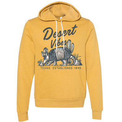 Desert Vibes Texas Pullover Hoodie-CA LIMITED