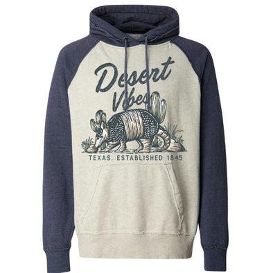 Desert Vibes Texas Raglan Hoodie-CA LIMITED