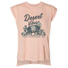 Desert Vibes Texas Rolled Sleeve Tank-CA LIMITED