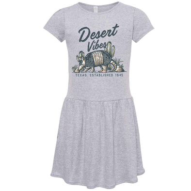 Desert Vibes Texas Toddlers Dress-CA LIMITED