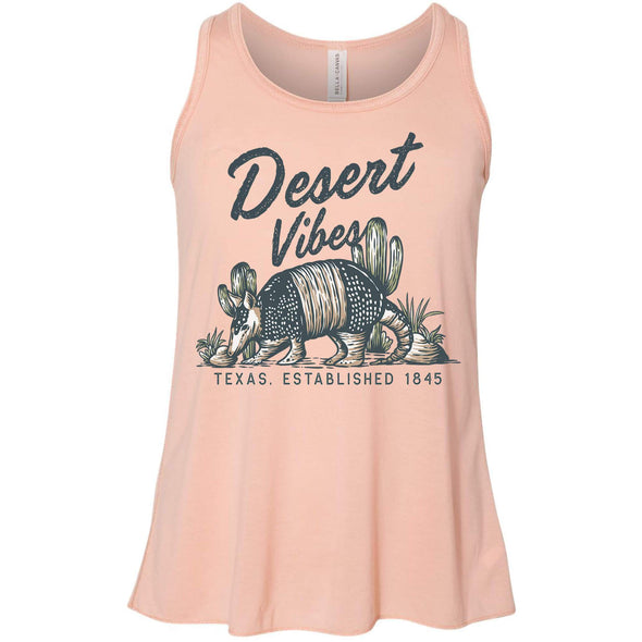 Desert Vibes Texas Youth Flowy Tank-CA LIMITED