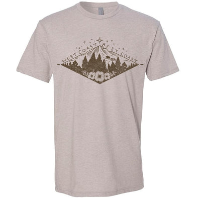 Diamond Best Coast Silver tee-CA LIMITED