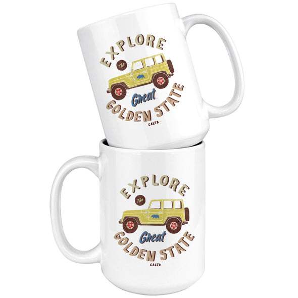 Explore The Golden State Mug-CA LIMITED