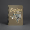 Explore the Road Texas Coyote Brown Notebook-CA LIMITED