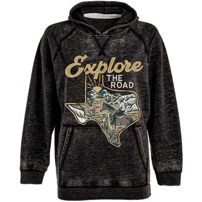Explore the Road Texas Youth Hooded Sweatshirt-CA LIMITED