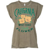 Finest Poppies Rolled Sleeve Tank-CA LIMITED