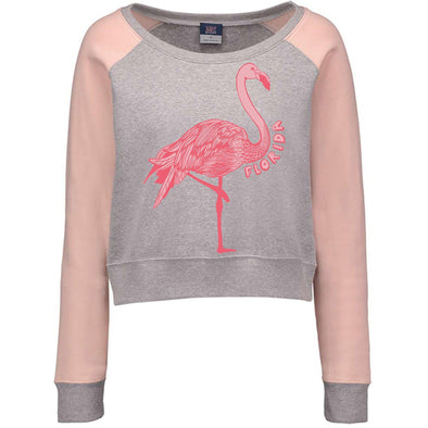 Flamingo FL Cropped Sweatshirt-CA LIMITED