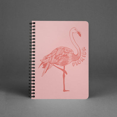 Flamingo FL Spiral Notebook-CA LIMITED