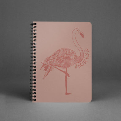 Flamingo FL Spiral Notebook-CA LIMITED