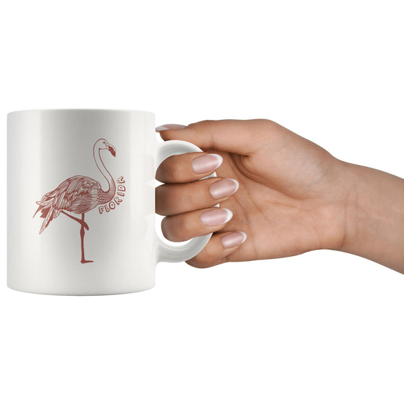 Flamingo FL Terracotta Ceramic Mug-CA LIMITED