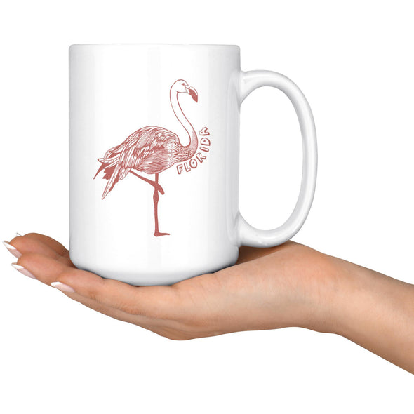 Flamingo FL Terracotta Ceramic Mug-CA LIMITED