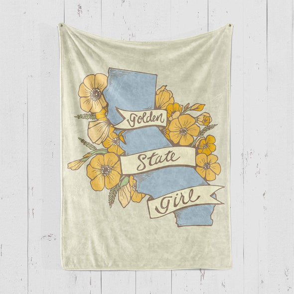 Golden State Girl Blanket-CA LIMITED
