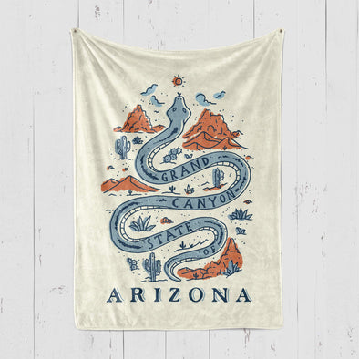 Grand Canyon Snake Arizona Blanket-CA LIMITED
