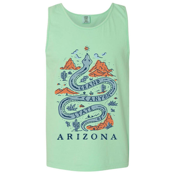 Grand Canyon Snake Arizona Men's Tank-CA LIMITED