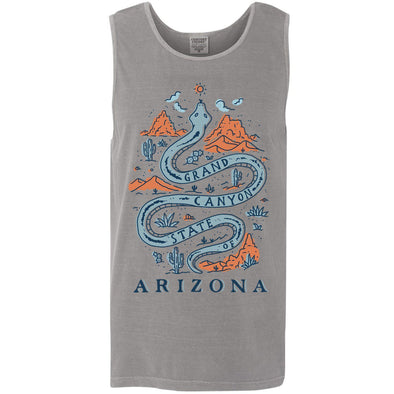 Grand Canyon Snake Arizona Men's Tank-CA LIMITED