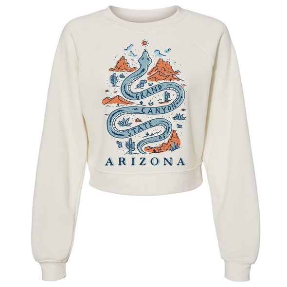 Grand Canyon Snake Arizona Raglan Sweater-CA LIMITED