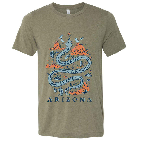 Grand Canyon Snake Arizona Tee-CA LIMITED