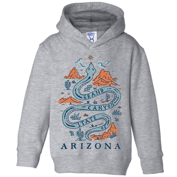 Grand Canyon Snake Arizona Toddlers Hoodie-CA LIMITED