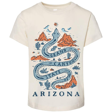 Grand Canyon Snake Arizona Toddlers Tee-CA LIMITED